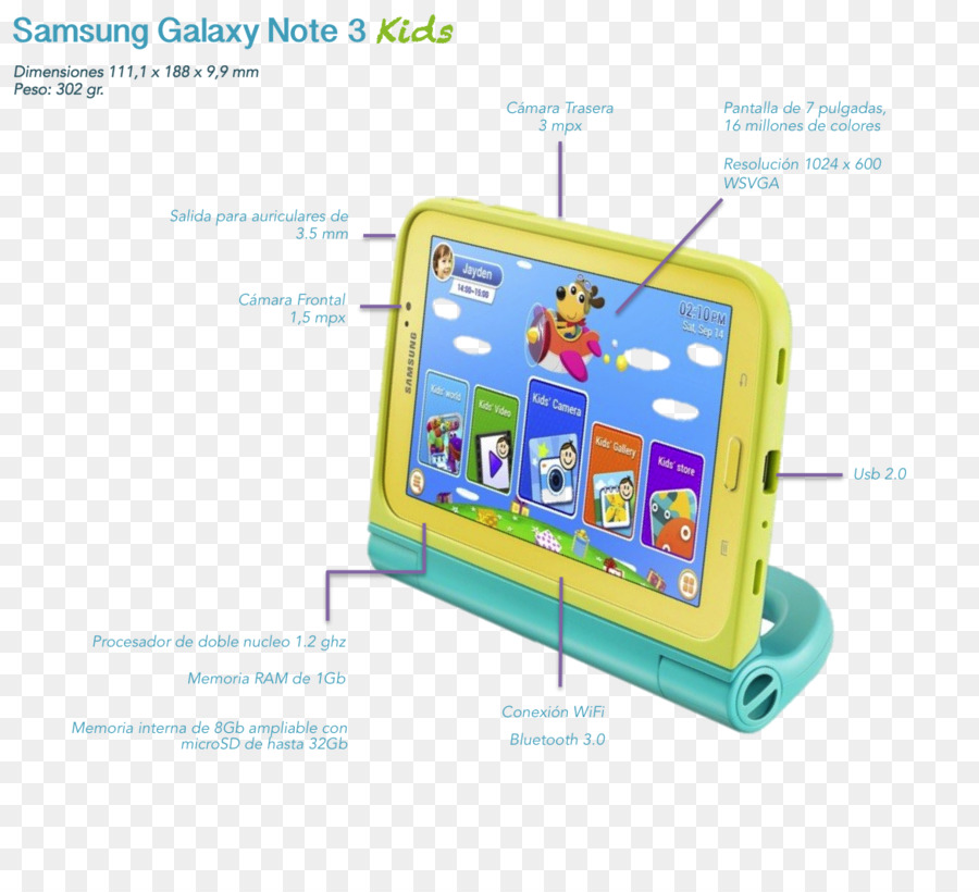 Samsung Galaxy Tab 3 Lite الاطفال，الكمبيوتر PNG