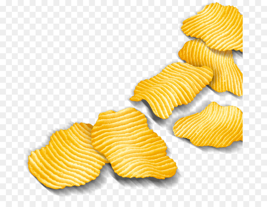 رقائق البطاطس，الأصفر PNG