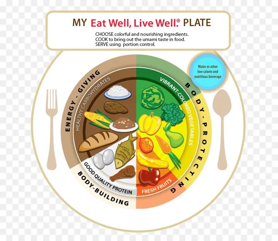 Eatwell لوحة，Myplate PNG