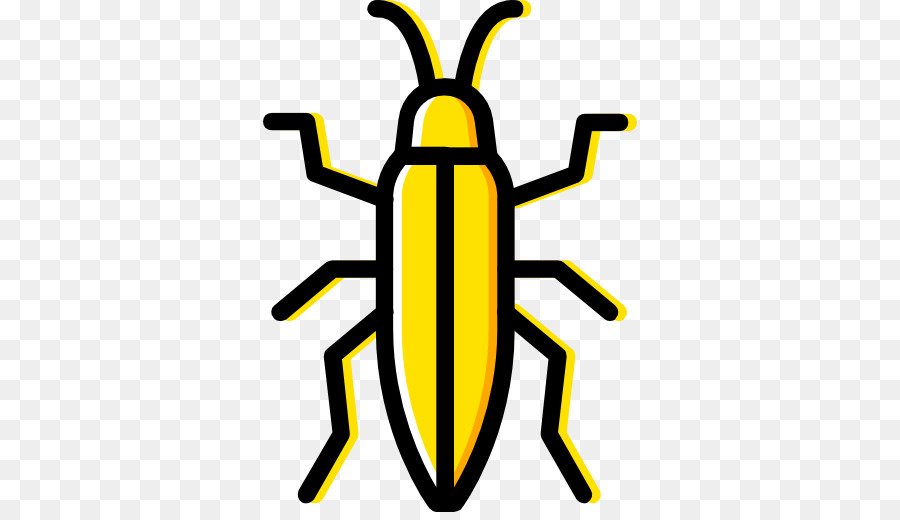 الحشرات，الأصفر PNG