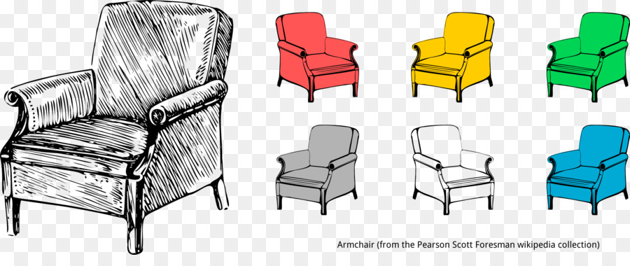 كرسي，الرسم PNG