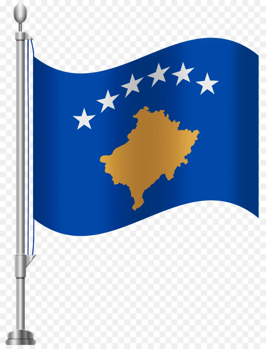 العلم من أوروبا，العلم كوسوفو PNG