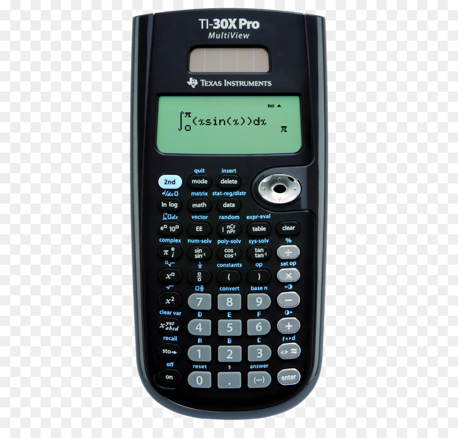 آلة حاسبة，شركة Texas Instruments PNG