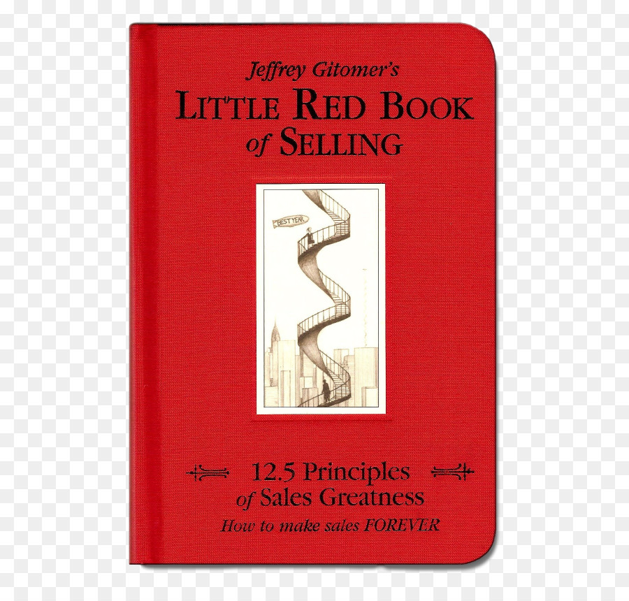 الكتاب الأحمر الصغير من بيع 125 مبادئ المبيعات العظمة，للبيع الإنسان الحقيقة الدهشة حول نقل الآخرين PNG