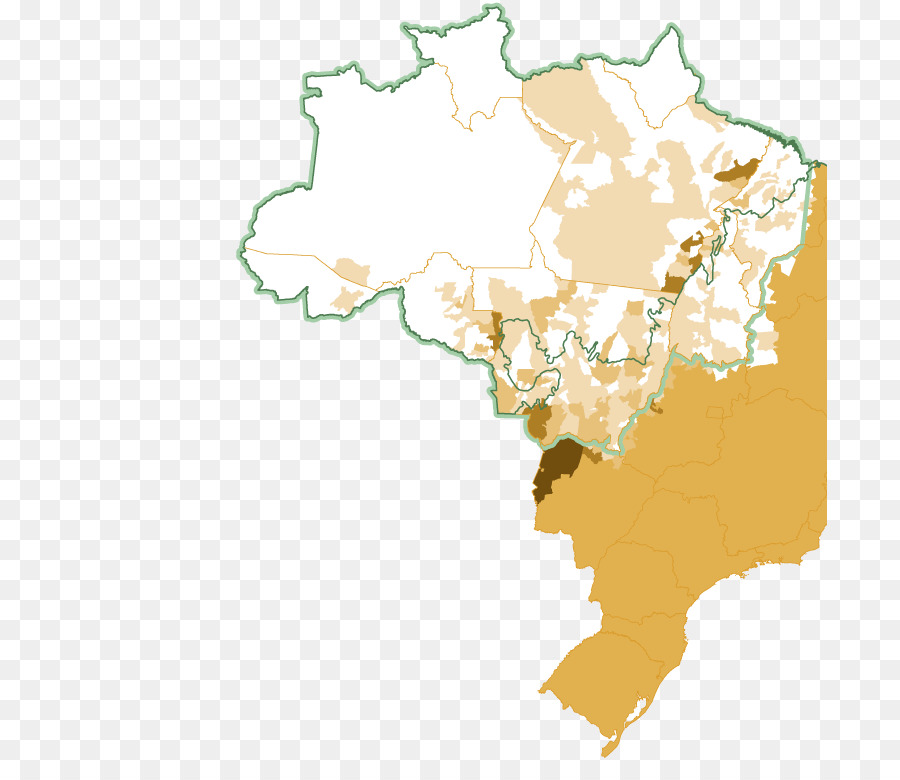 خريطة，البرازيل PNG