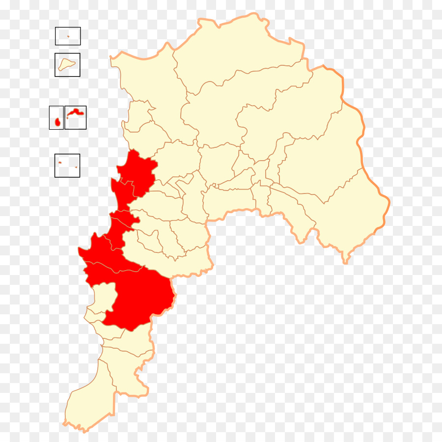 فالبارايسو，المناطق شيلي PNG