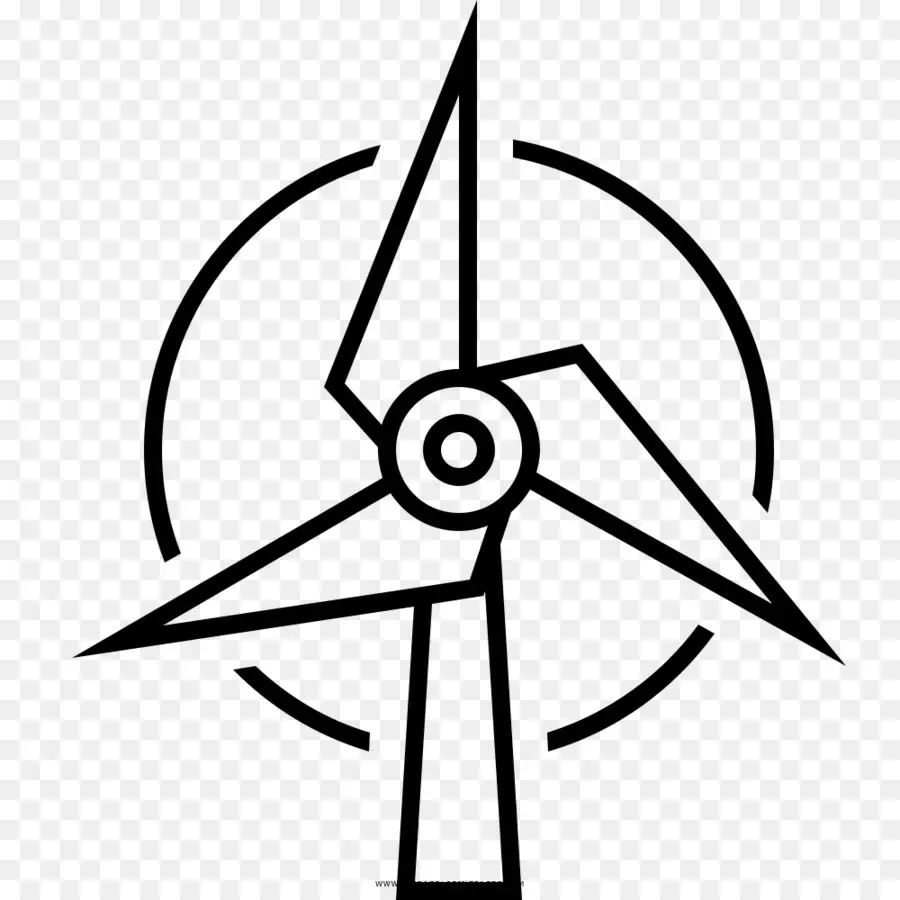 طاقة الرياح，Turbina Eólica PNG