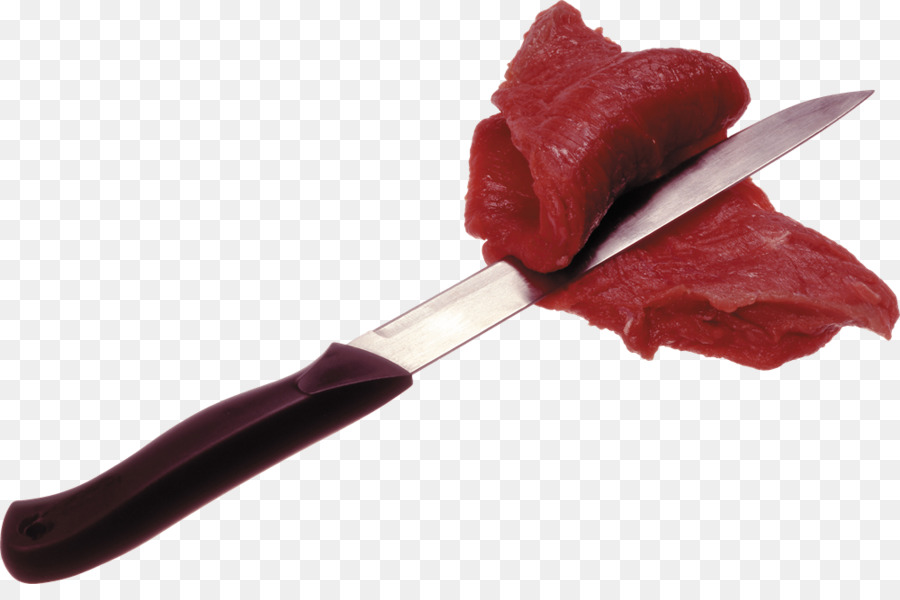 سكين，اللحوم PNG