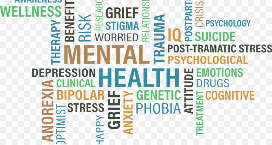 الصحة العقلية شهر التوعية，المرض العقلي أسبوع التوعية PNG