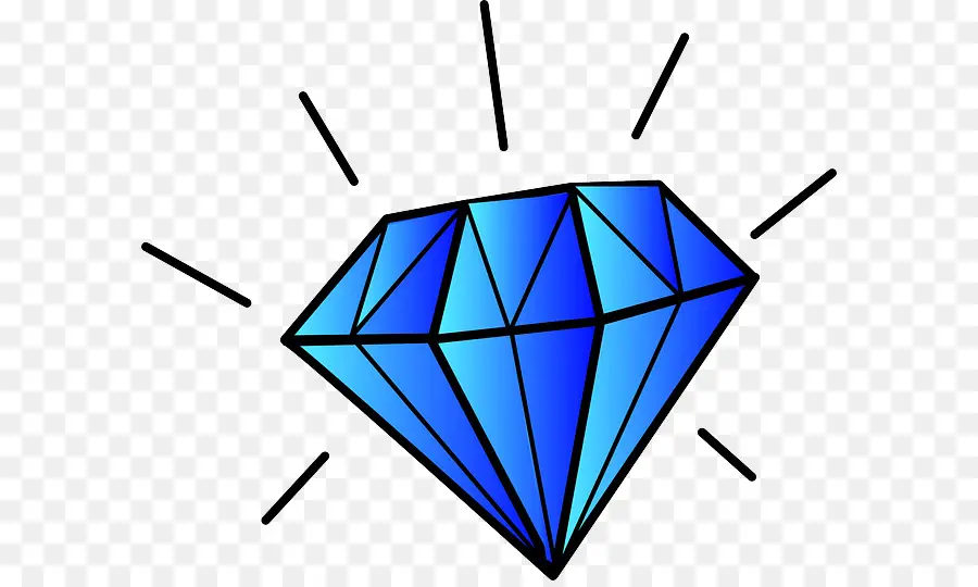 الماس，الماس الأزرق PNG