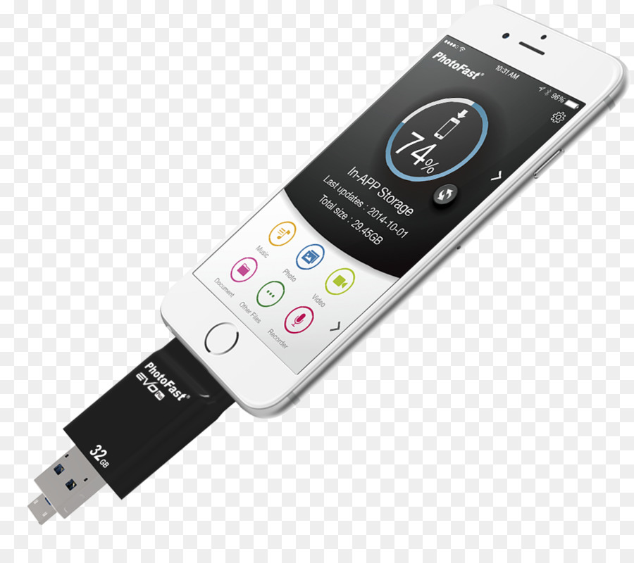 Usb فلاش محركات الأقراص，Photofast Iflashdrive Evo Plus PNG