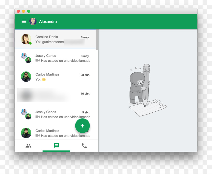 Google Hangouts，Adium PNG