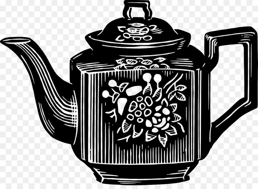 الشاي，إبريق الشاي PNG