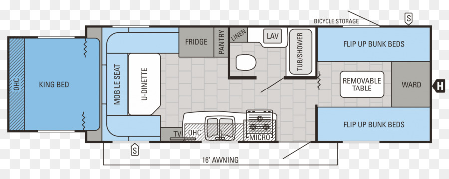 Jayco Inc，مخطط الطابق PNG