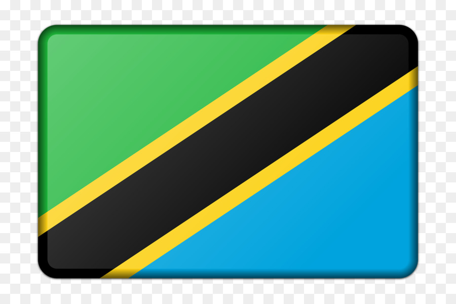 علم تنزانيا，بالشلن التنزاني PNG