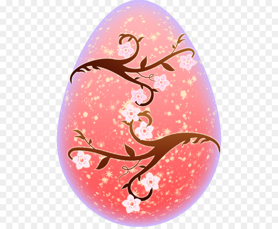 بيضة عيد الفصح，م الوردي PNG