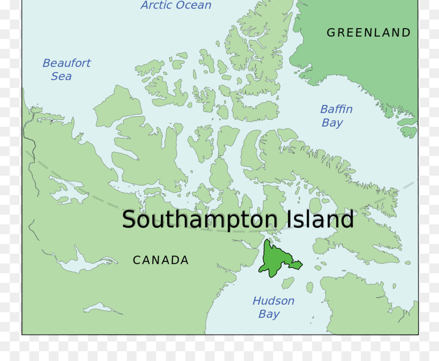 ساوثامبتون الجزيرة，أرخبيل القطب الشمالي الكندي PNG