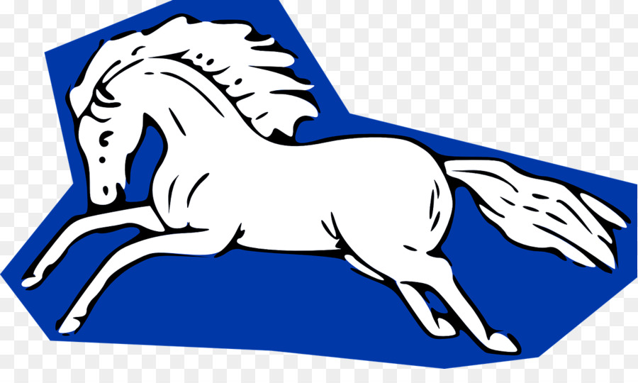 موستانج الأزرق，حصان PNG