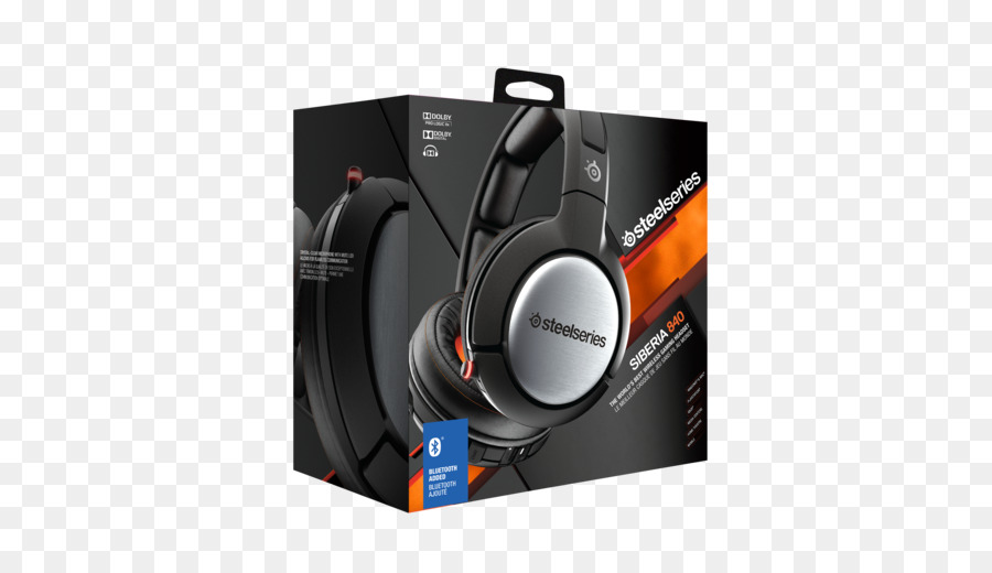 Steelseries Siberia 840，Xbox 360 Wireless Headset PNG
