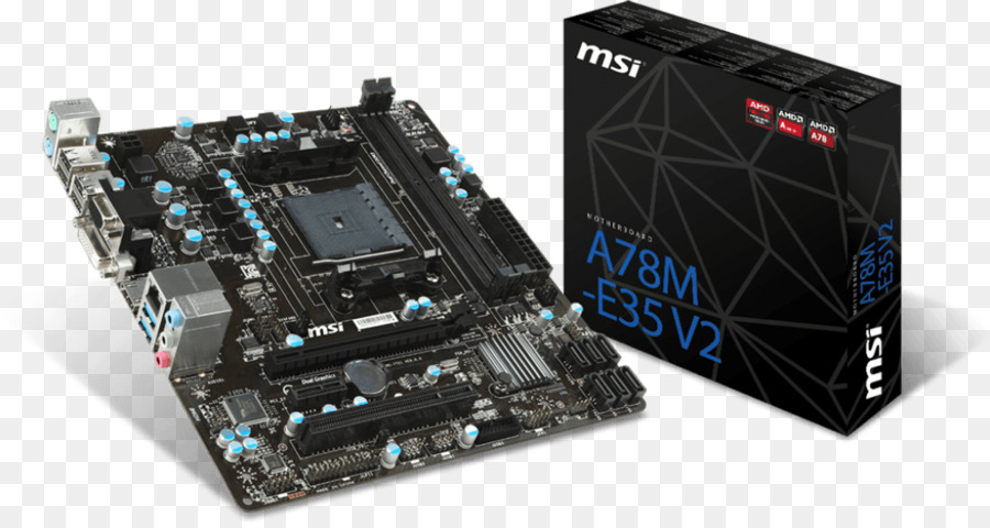 Msi A88xme35 V2，اللوحة الأم PNG