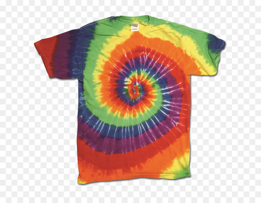 التي شيرت，Tiedye PNG