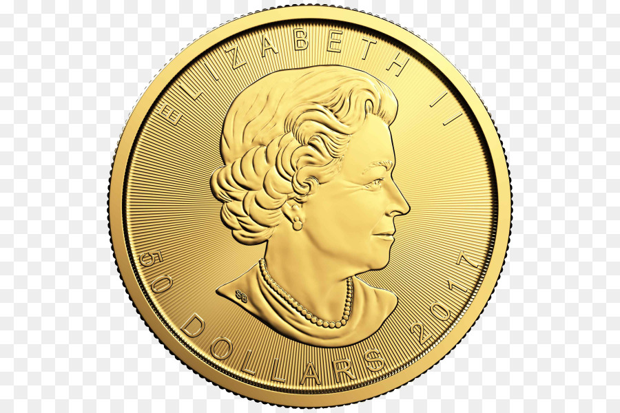 الكندي الذهب مابل ليف，الملكية الكندية النعناع PNG