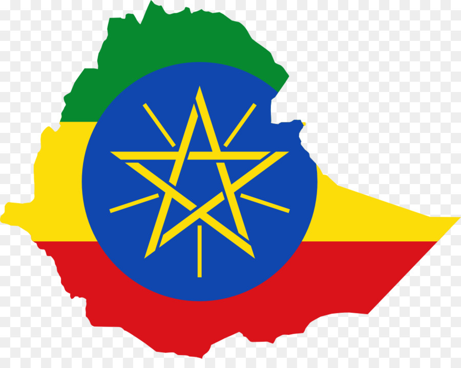 العلم من إثيوبيا，أديس أبابا PNG