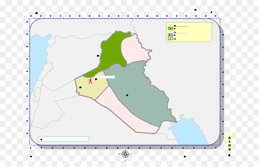 محافظة ذي قار，خريطة PNG