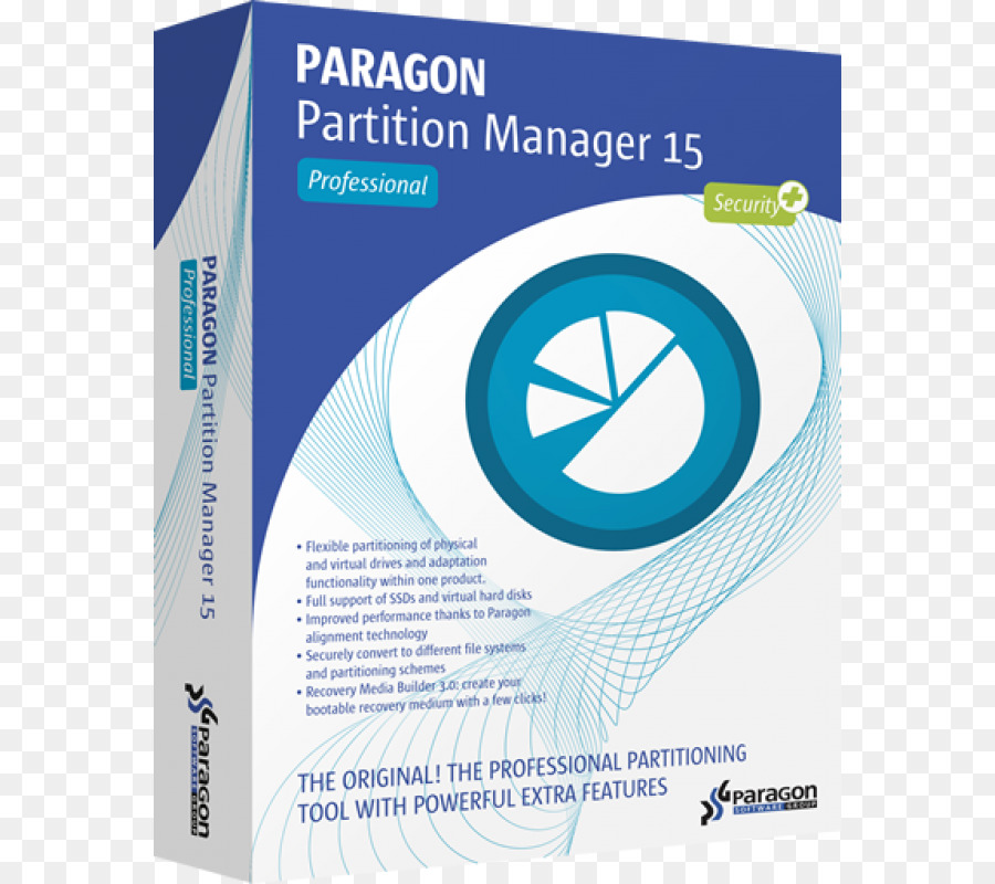 Paragon Partition Manager，المثل PNG