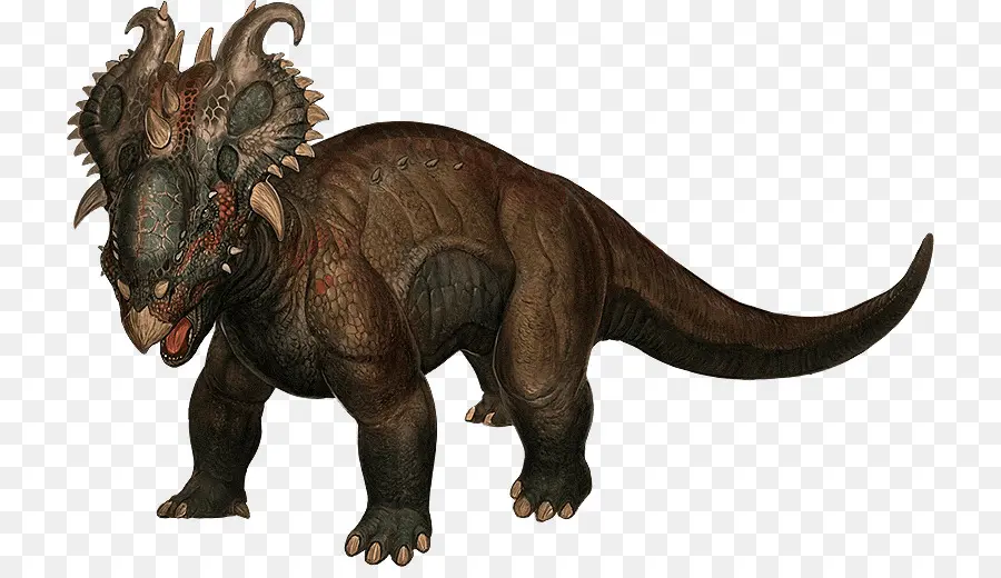 الفلك البقاء على قيد الحياة تطورت，Pachyrhinosaurus PNG