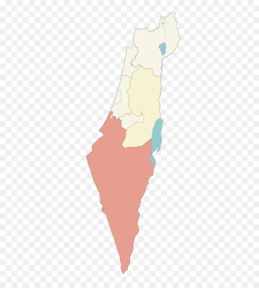 إسرائيل，خريطة PNG