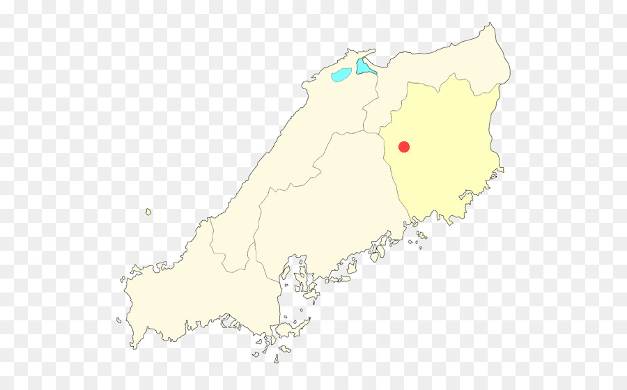 خريطة，Chūgoku المنطقة PNG
