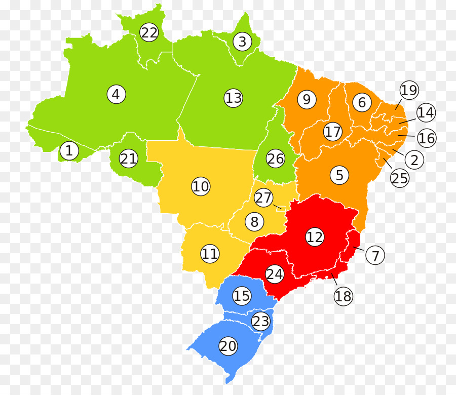 مناطق البرازيل，حوض الصرف PNG