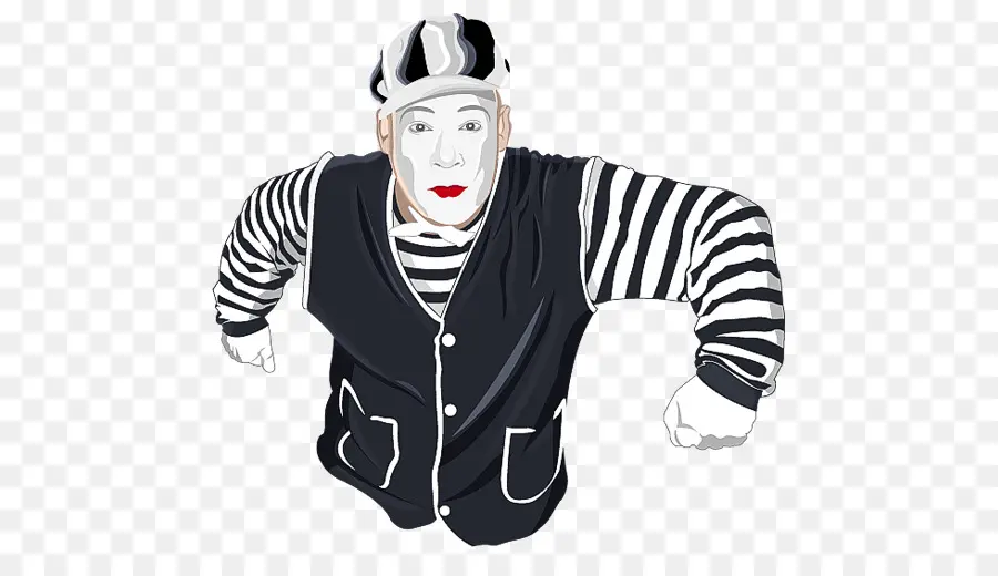 Mime الفنان，المهرج PNG