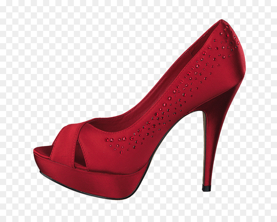المحكمة الحذاء，الأحمر PNG