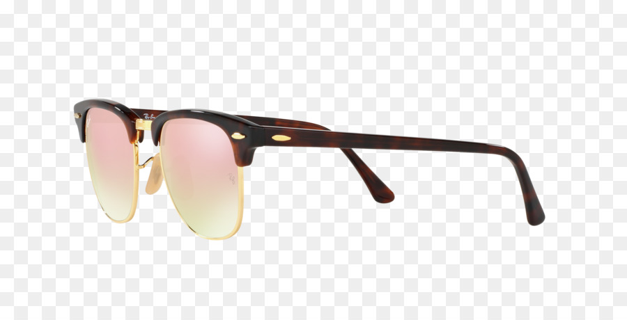 النظارات الشمسية，Rayban Clubmaster الكلاسيكية PNG