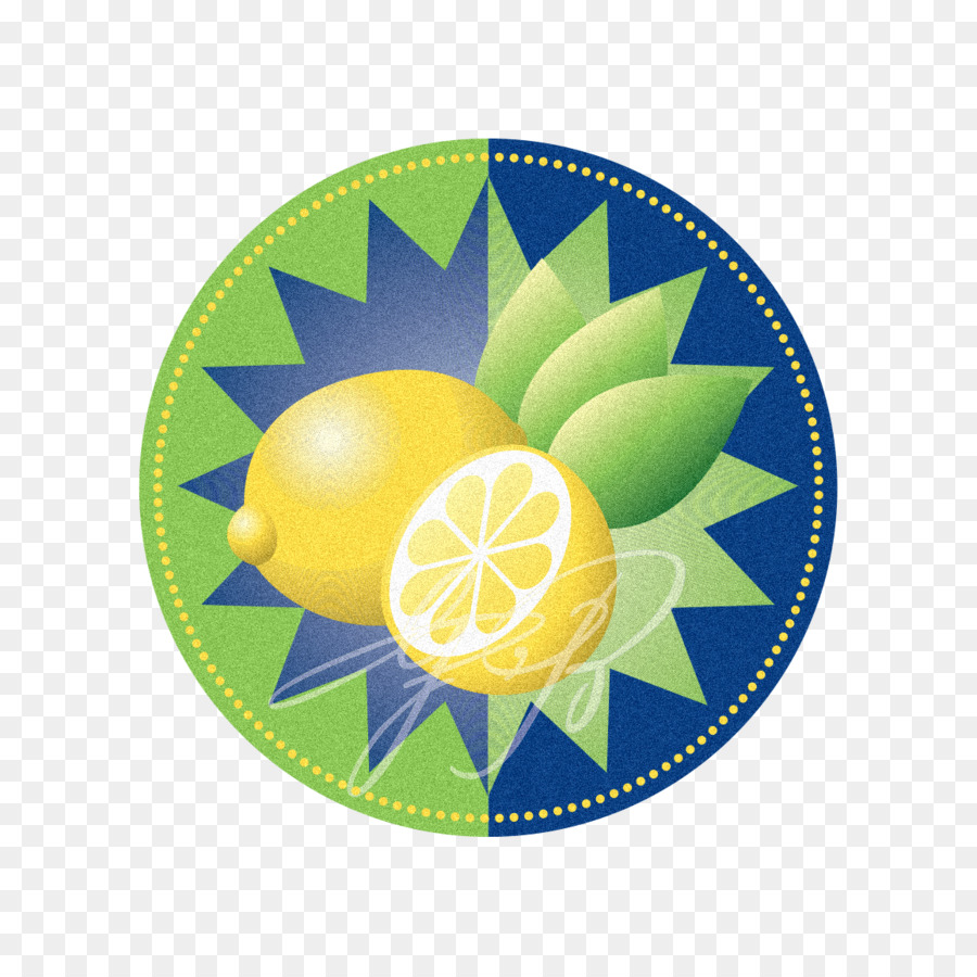 الليمون，دائرة PNG