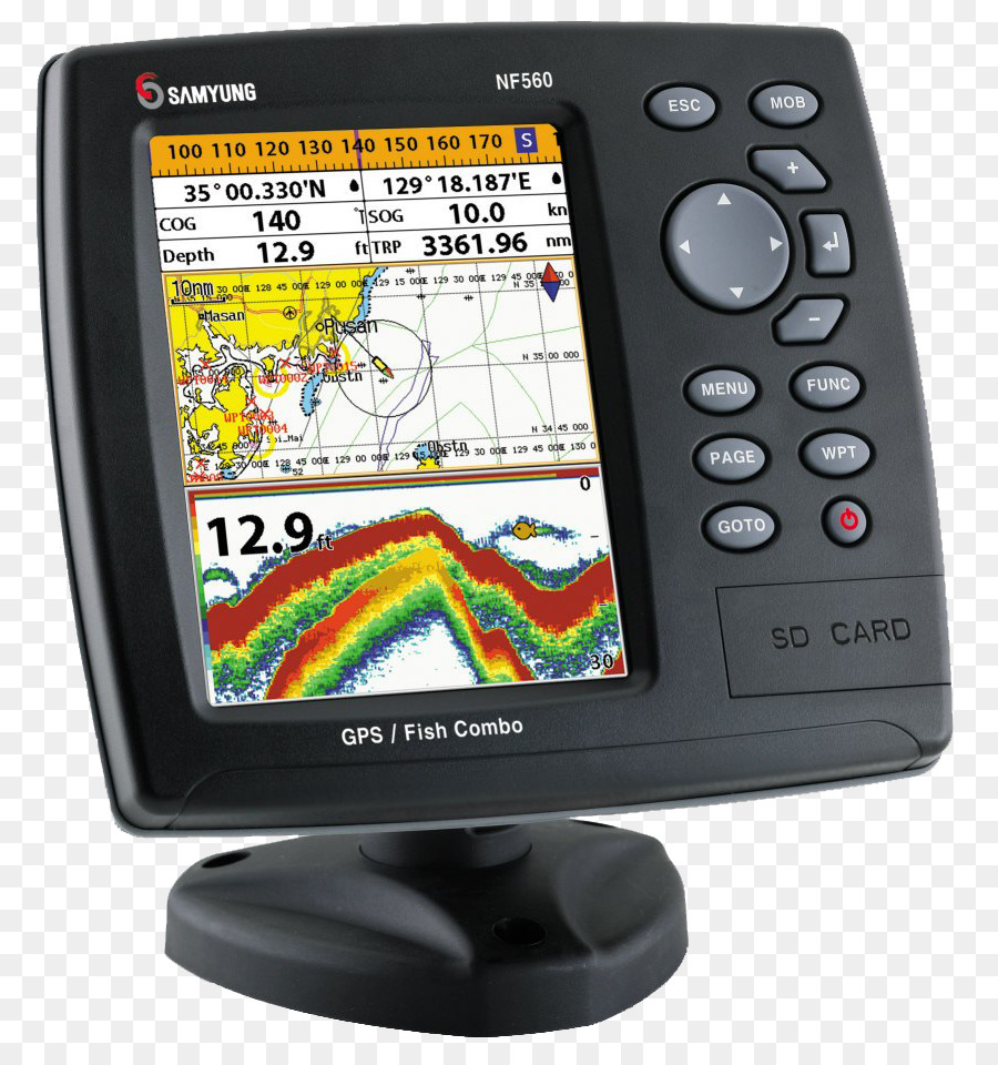 Chartplotter，الأسماك المكتشفون PNG