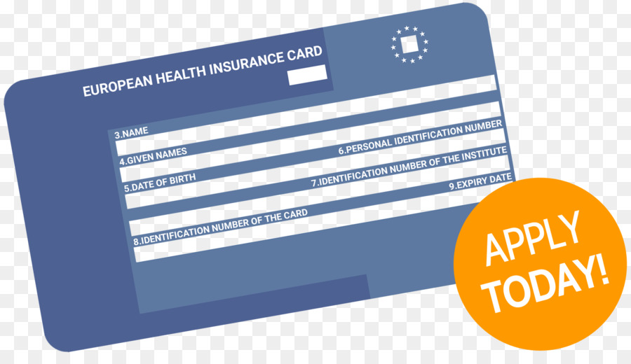 أوروبا，بطاقة التأمين الصحي الأوروبية PNG