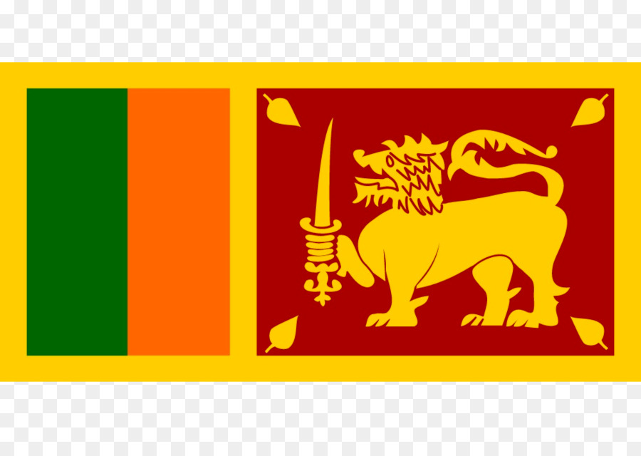 العلم من سري لانكا，العلم PNG