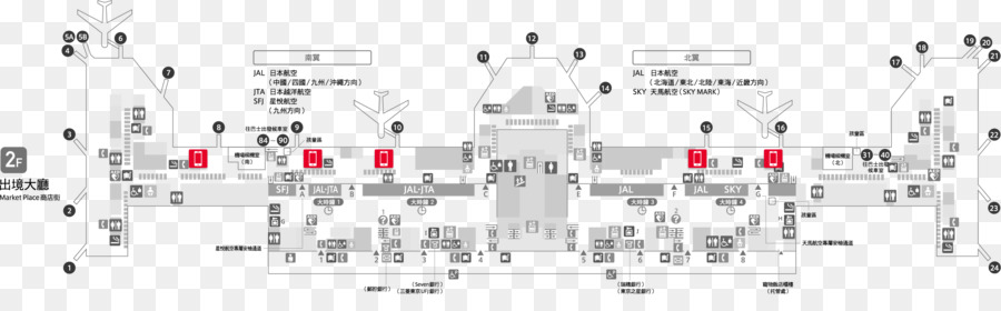 مطار هانيدا，Haneda Airport Terminal 1 محطة PNG