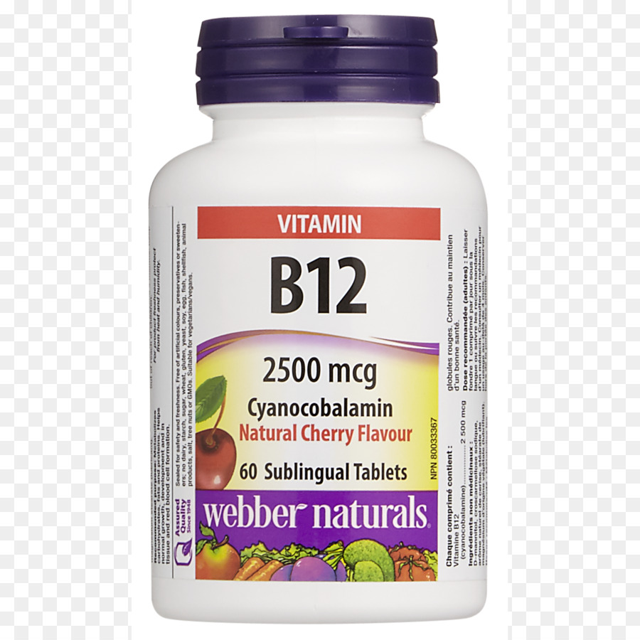 الكوبالامين，فيتامين B12 PNG