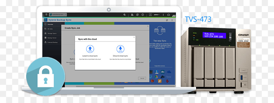 شبكة أنظمة التخزين，Qnap Tvs473 4bay بدون أقراص Nas Server Sata 6gbs PNG