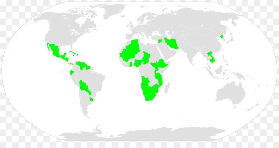 خريطة العالم，بلدان PNG