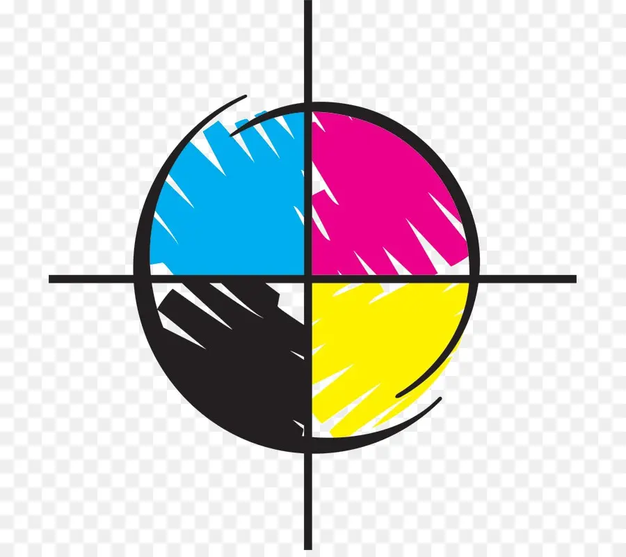 هدف اللون Cmyk，كميك PNG