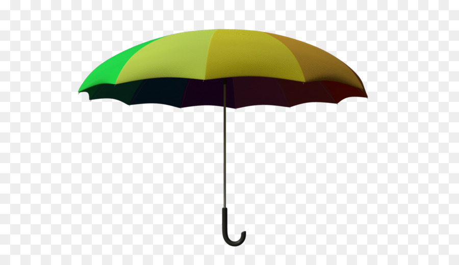 مظلة，الأصفر PNG