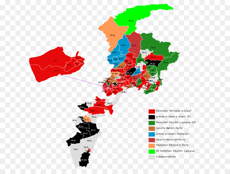 الانتخابات العامة الباكستانية 2013，خيبر باختونخوا PNG