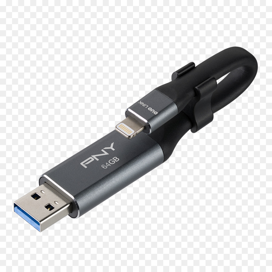 Pny Duolink محرك أقراص فلاش Usb 128 جيجابايت أبيض رمادي，Usb فلاش محركات الأقراص PNG