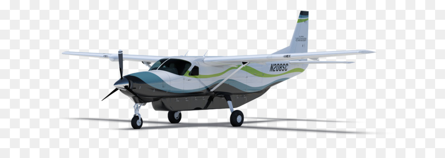 المروحة，وهي من طراز سيسنا 208 كارافان PNG