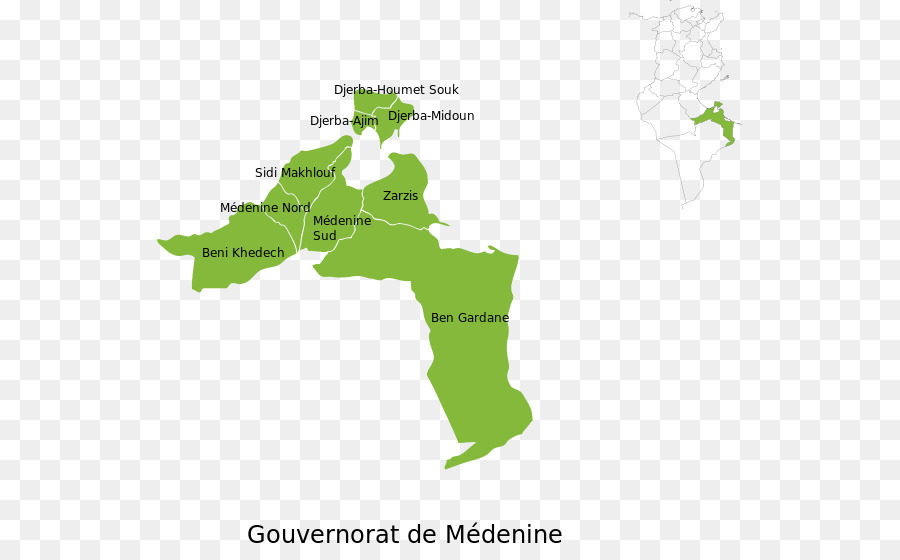 التونسي الانتخابات المحلية عام 2018，المحافظات أو تونس PNG